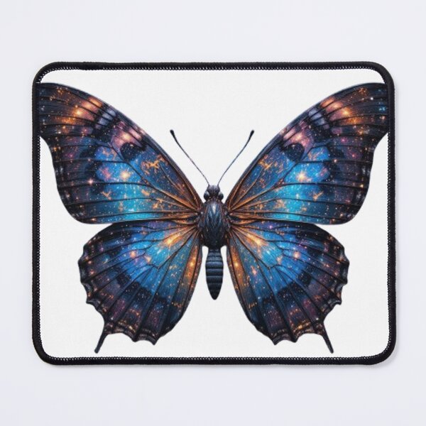 Item preview, Butterfly of Galaxies – Cosmic Transformation T-Shirt designed and sold by GuruArtGallery.