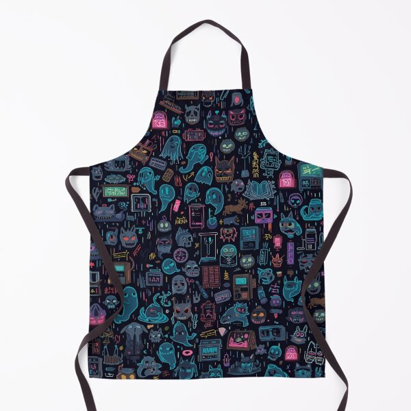 Item preview, Neon Spirits of Tokyo — Digital Haunting Pattern designed and sold by kabucino.