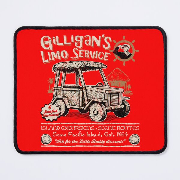 Item preview, Gilligan's Limo Service Worn Dks designed and sold by Alema Art.
