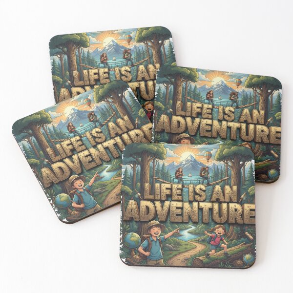 Item preview, ? Life Is an Adventure – Explore Every Moment designed and sold by GogoVibes.