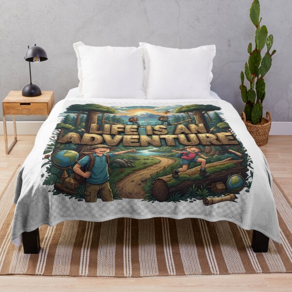 Item preview, ? Life Is an Adventure – Explore Every Moment designed and sold by GogoVibes.