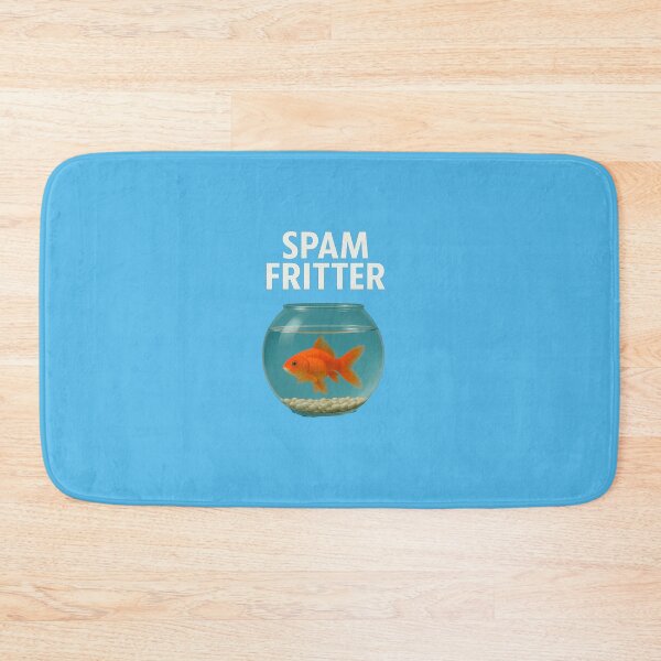 Item preview, Spam Fritter Fish Design designed and sold by NichePicks.
