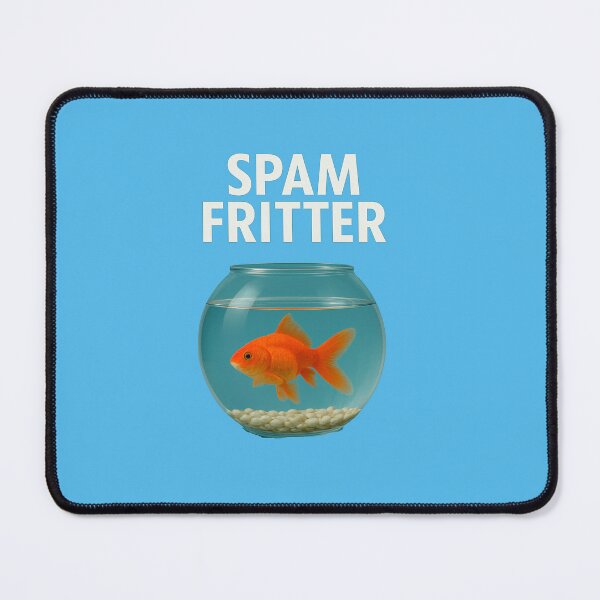 Item preview, Spam Fritter Fish Design designed and sold by NichePicks.