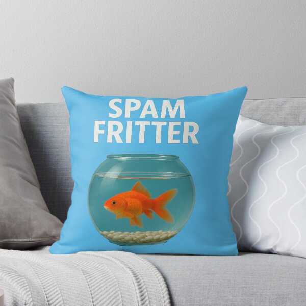 Item preview, Spam Fritter Fish Design designed and sold by NichePicks.