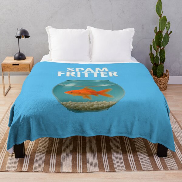 Item preview, Spam Fritter Fish Design designed and sold by NichePicks.