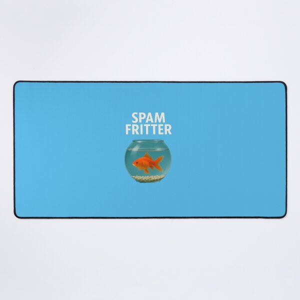 Item preview, Spam Fritter Fish Design designed and sold by NichePicks.