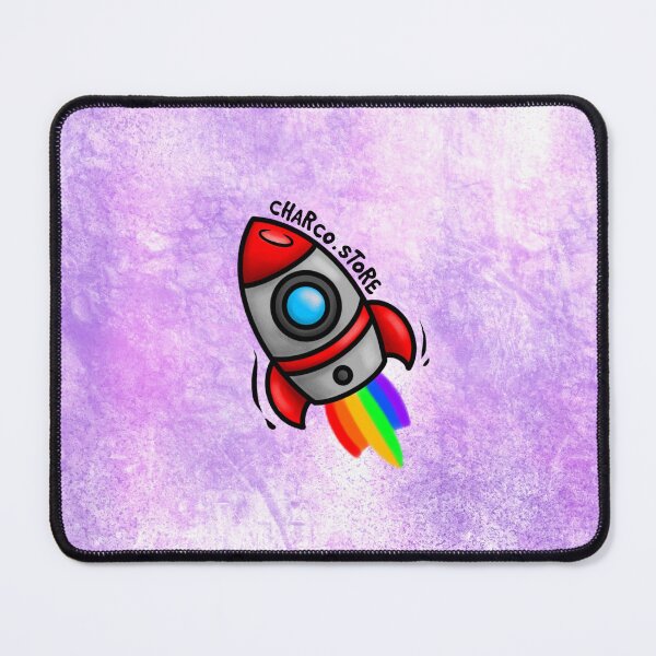 Item preview, Pride Rocket | Rainbow Space Art designed and sold by Charco.Store – Bold Expressive Graphics & Alt Streetwear Art.