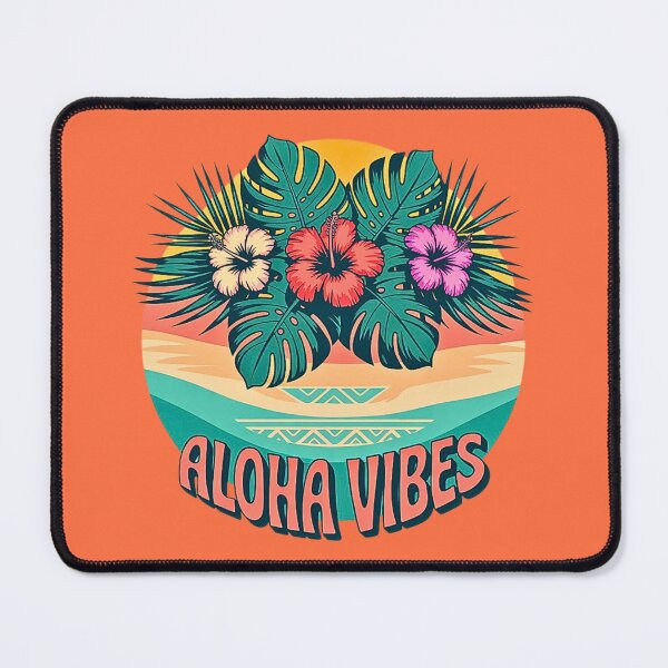Artikelvorschau, Aloha Vibes Blumensonnenuntergang entworfen und verkauft von VibrArtco.