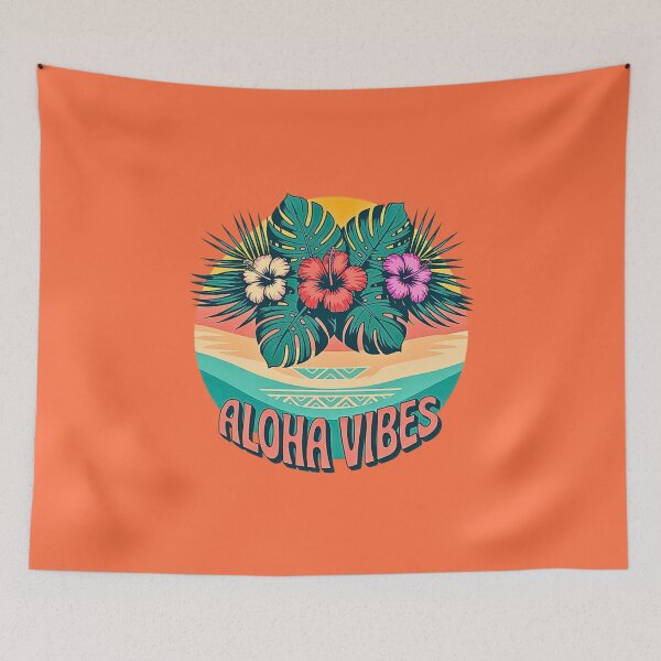 Item preview,  Aloha Vibes Floral Sunset designed and sold by VibrArtco.