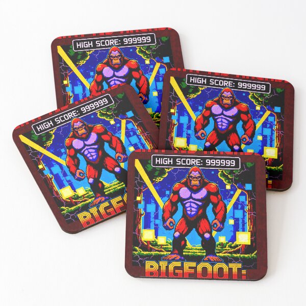 Item preview, Retro Bigfoot Arcade designed and sold by CyberdogStudios.