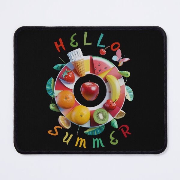 Item preview, Hello Summer Fruit Plate Colorful Summer Fruit designed and sold by SkymarArt.