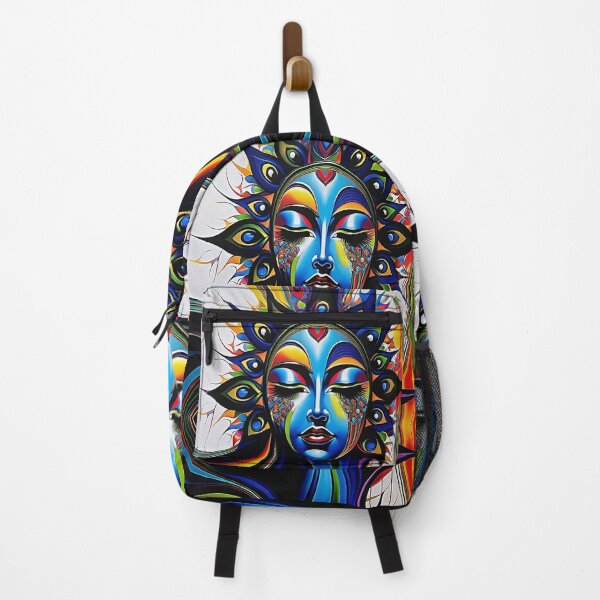 Item preview, Striking Color Combinations: Abstract Woman Portrayal | Color Art | Abstract Art designed and sold by UnhingedBird.