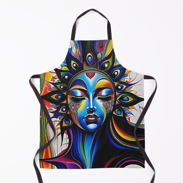 Item preview, Striking Color Combinations: Abstract Woman Portrayal | Color Art | Abstract Art designed and sold by UnhingedBird.