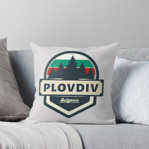 Item preview, Plovdiv Bulgaria Retro Vintage Badge designed and sold by World Designs.