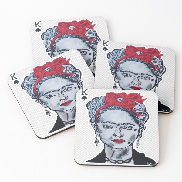 Item preview, Art Deck Screen Printing Ink Frida Khalo  designed and sold by Ateliê dos Naipes .