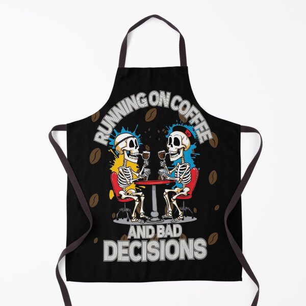 Item preview, Running on Coffee and Bad Decisions designed and sold by DZ Loumatti.
