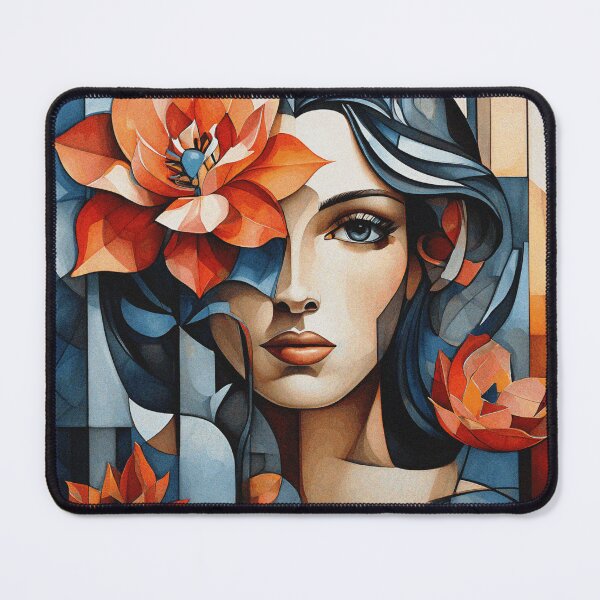 Item preview, Abstract Spiritual Woman | Abstract Art designed and sold by UnhingedBird.