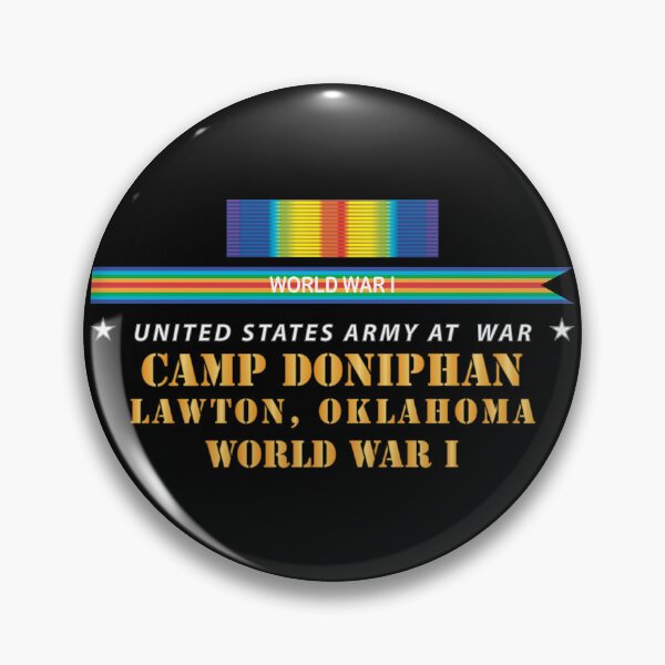 Artikelvorschau, Armee - Camp Doniphan, Lawton OK mit SVC WWI X 300 entworfen und verkauft von Military Insignia Products.