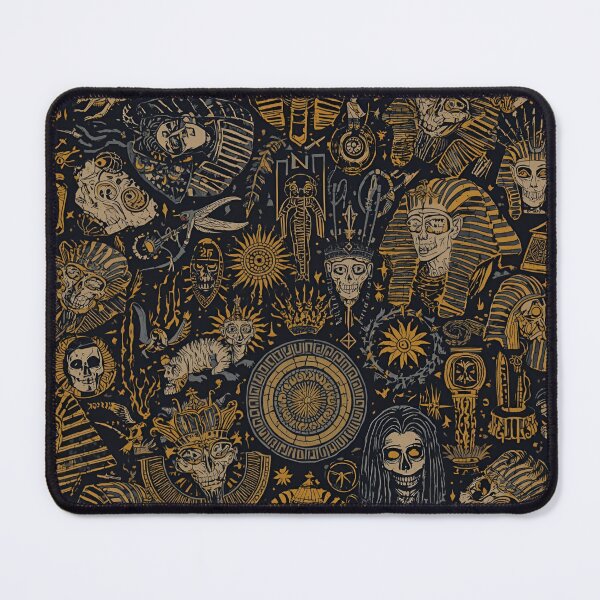 Item preview, The Pharaoh’s Curse — Ancient Horror Pattern designed and sold by kabucino.