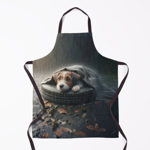 Item preview, Storm Shelter – Dog in the Rain designed and sold by The Digital Compass.