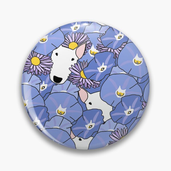Item preview, Blue Floral Bullies designed and sold by emilydevineart.