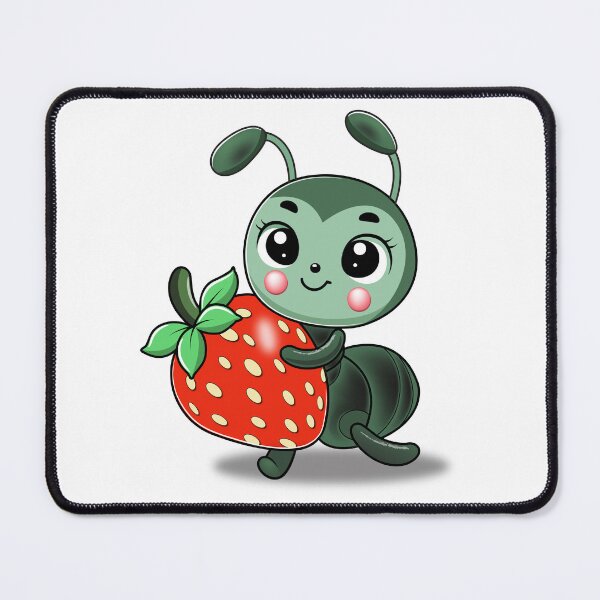 Item preview, Ant with strawberry designed and sold by Monimohandas.