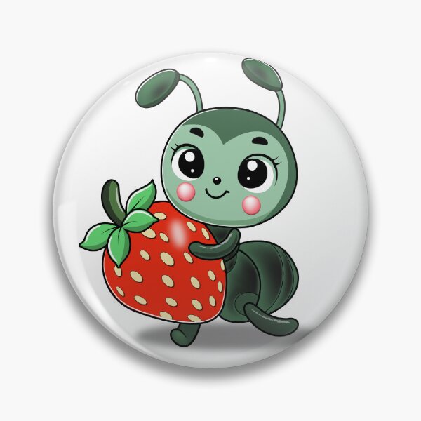 Item preview, Ant with strawberry designed and sold by Monimohandas.
