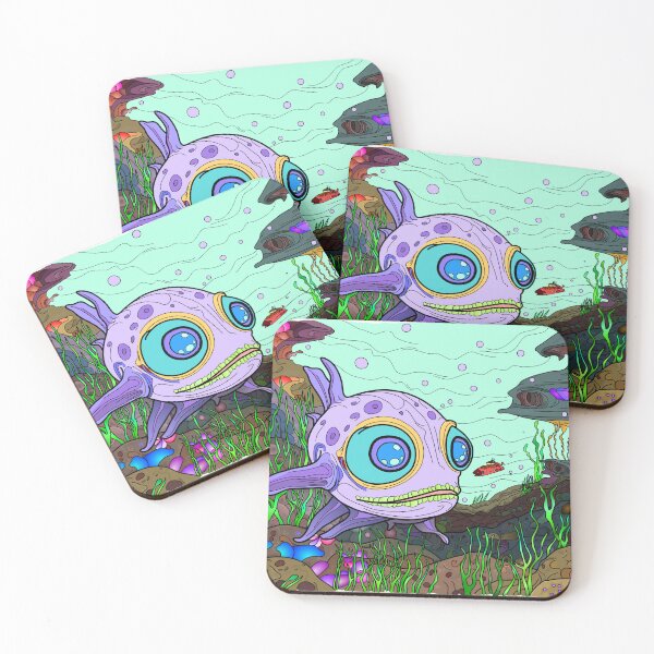 Item preview, First Encounter on Water World designed and sold by Really Bad Art.