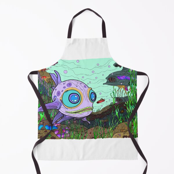Item preview, First Encounter on Water World designed and sold by Really Bad Art.