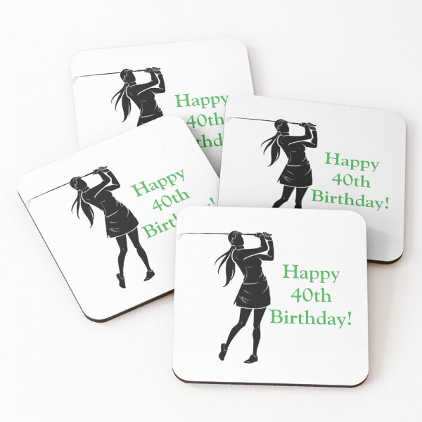 Item preview, Happy 40th Birthday Golfer  designed and sold by Monika Howarth.