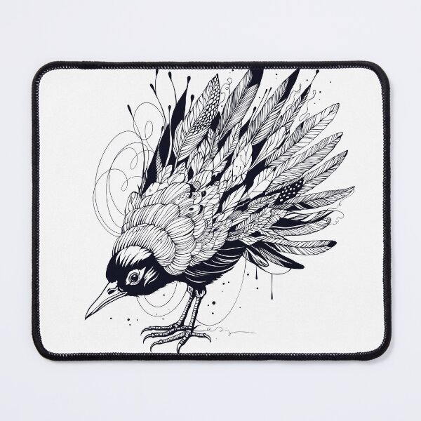 Item preview, Artistic Bird Pattern designed and sold by PolinaMirralisa.