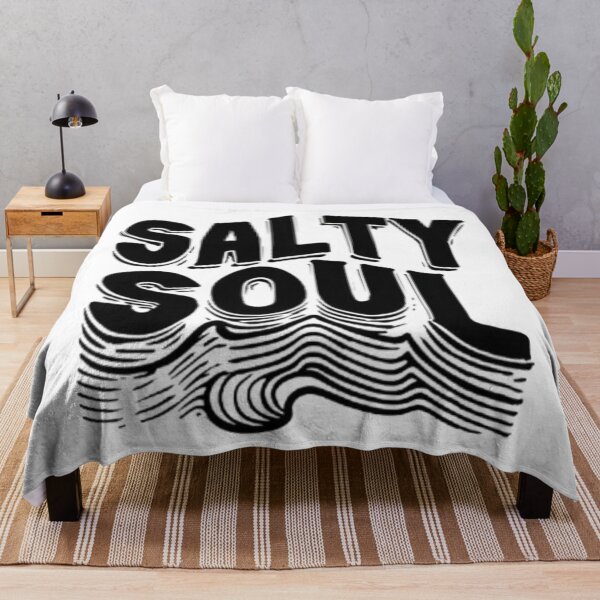 Item preview, Salty Soul – Beach Vibes & Ocean Lover Design designed and sold by AlexLineArt.