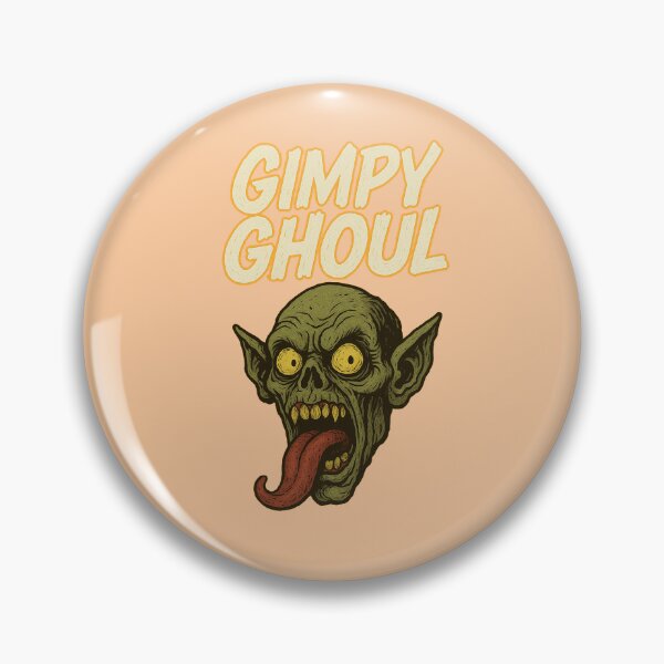 Item preview, Gimpy Ghoul Design designed and sold by NichePicks.