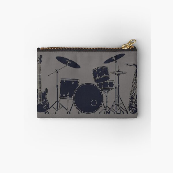 Item preview, No Concert Today - Retro Musical Instruments Band Setup designed and sold by A-Szczesniak.