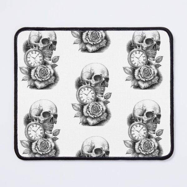Item preview, Skull Timepiece & Rose designed and sold by TheTattooGuy.