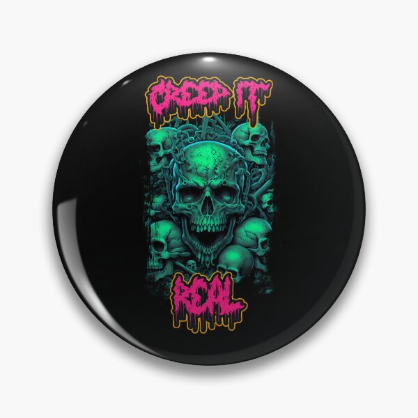 Item preview, Halloween: Creep it real Skull 2 designed and sold by AlfredsTees.