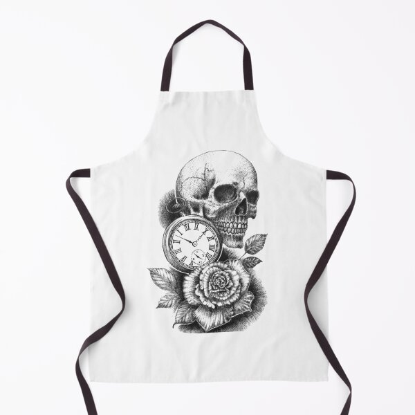 Item preview, Skull Timepiece & Rose designed and sold by TheTattooGuy.
