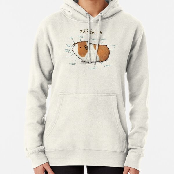 Anatomy of a Guinea Pig Pullover Hoodie