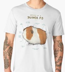 Anatomy of a Guinea Pig Men's Premium T-Shirt