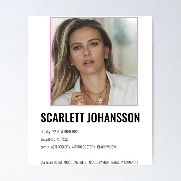 Item preview, Art - Scarlett Johansson designed and sold by socratesam.