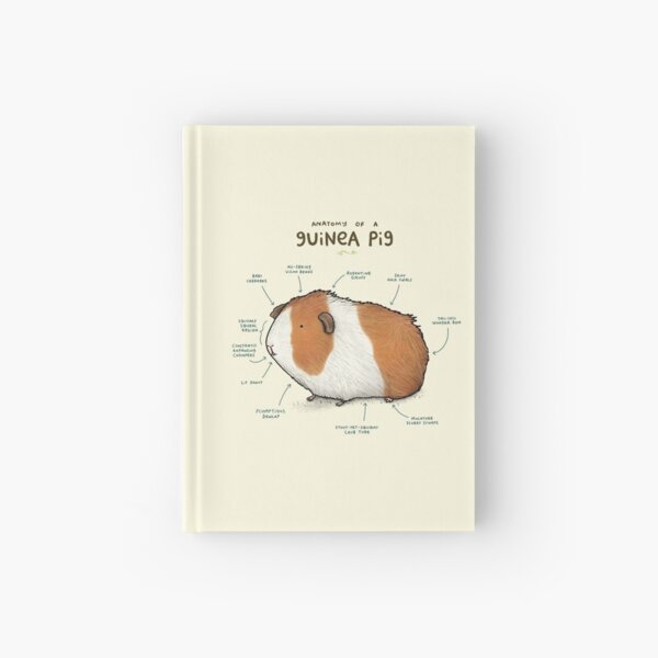 Anatomy of a Guinea Pig Hardcover Journal