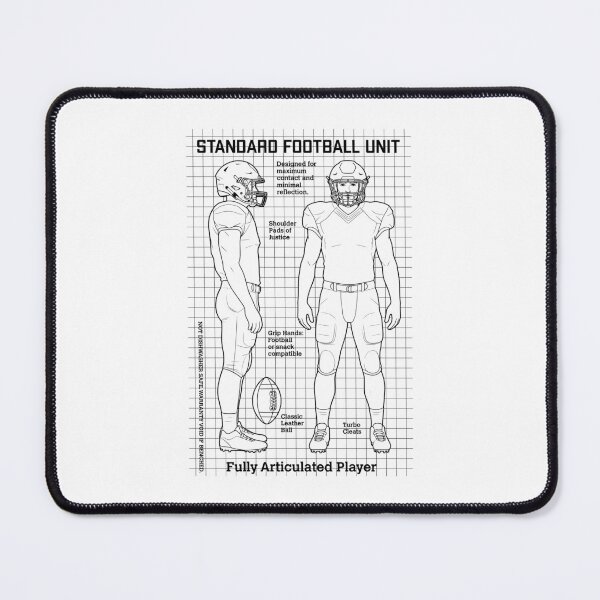 Item preview, American Football Player Joke Action Figure Funny Players designed and sold by GrandeDuc.