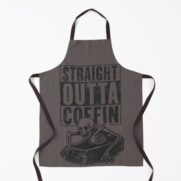 Item preview, Halloween Straight Outta Coffin Spooky Dark Humor Skeleton designed and sold by Brainy Bites19.