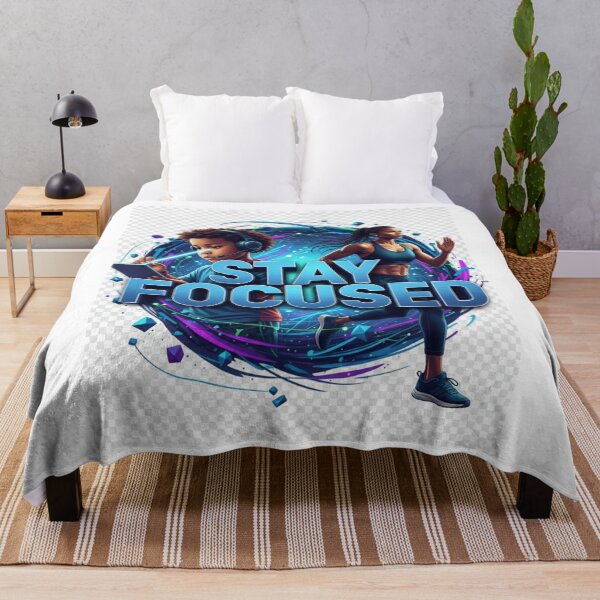 Item preview, Stay Focused – Motivation and Determination Design designed and sold by GogoVibes.