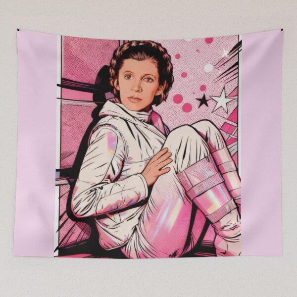 Item preview, The Rebel Princess Pop (PINK) - POP ART designed and sold by CleverCulture.