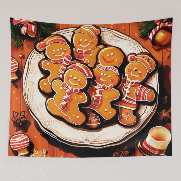 Item preview, Gingerbread Christmas Madness designed and sold by Zofia Sosnecka.