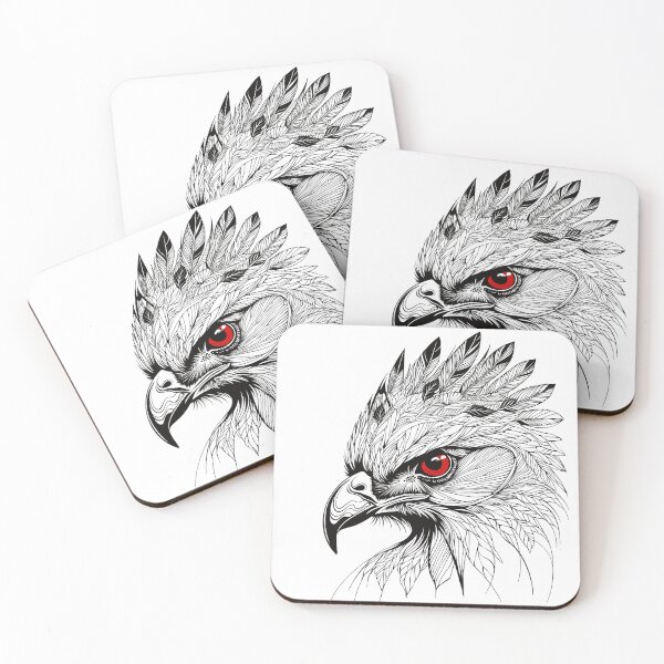 Item preview, Red-Eyed Hawk designed and sold by PolinaMirralisa.