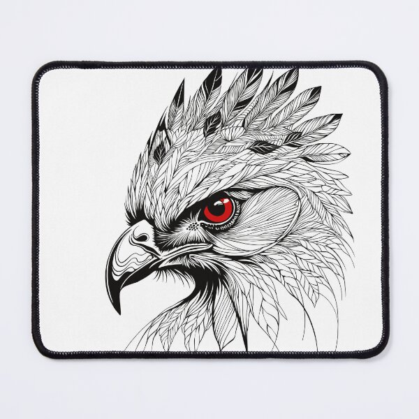 Item preview, Red-Eyed Hawk designed and sold by PolinaMirralisa.