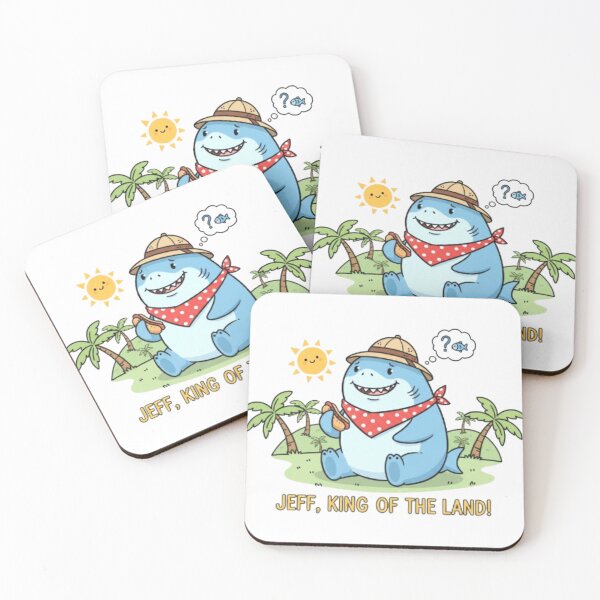 Item preview, Retro Jeff The Land Shark - Beach Vacation Vintage.. Cute Jeff the Land Shark designed and sold by Obinne.