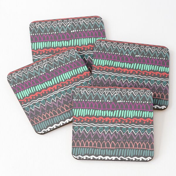 Item preview, ethnic colored strokes designed and sold by Olga Lashko.